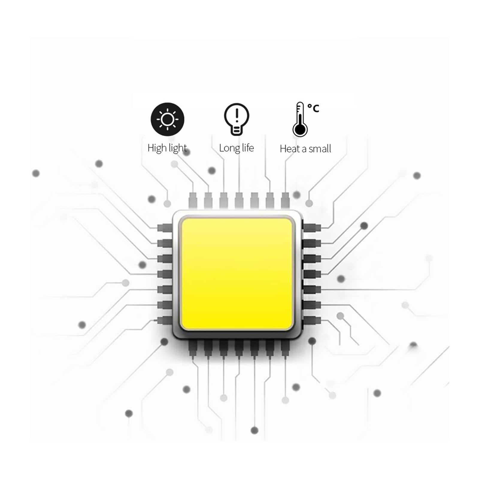 Proyectores LED para exteriores, Luz De Inundación LED IP68 Impermeable 10W 20W 30W 50W 100W 200W 300W Reflector Proyector De Jardín Al Aire Libre Iluminación Lámpara De Foco para patio, estacionamien