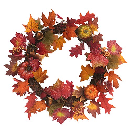 Meatyhjk - Coronas artificiales de otoño, 50,8 cm (20 pulgadas)