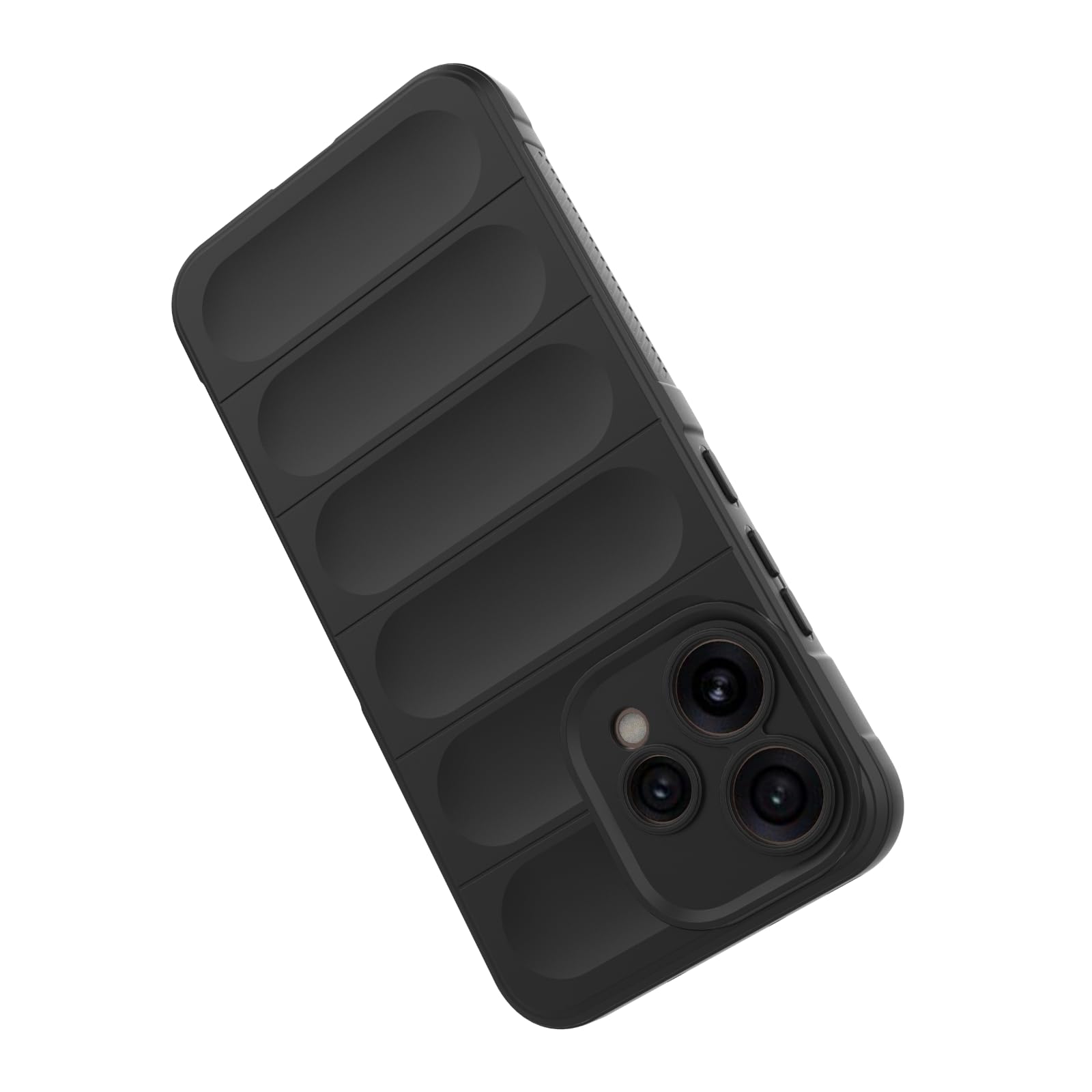YukeTop Custodia Morbida TPU Per Realme C33 - Antiurto E Anticaduta - Colore Nero