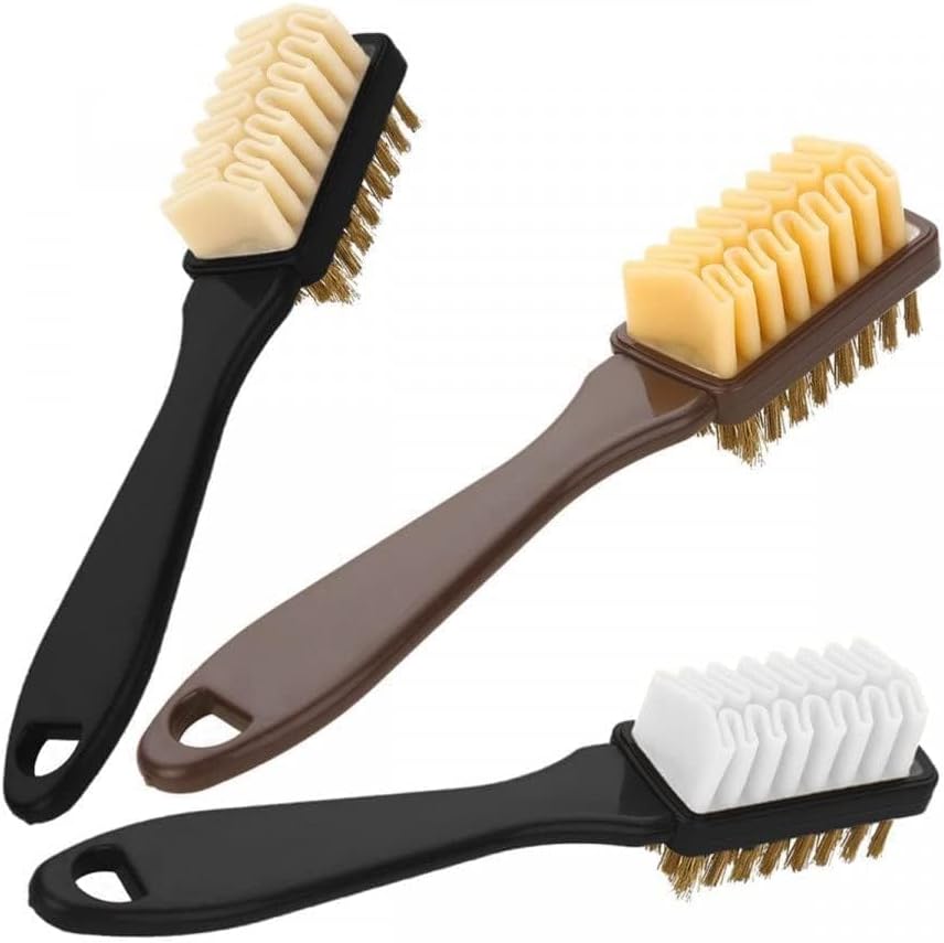 SARVASHVA TRENDSSARVASHVA TRENDS Double Sided Shoes Cleaning Brush, Shoes Cleaning Scrubber, Multifunctional Shoes/Sneaker Cleaner Tool, Shoes Care Supplies & Accessories