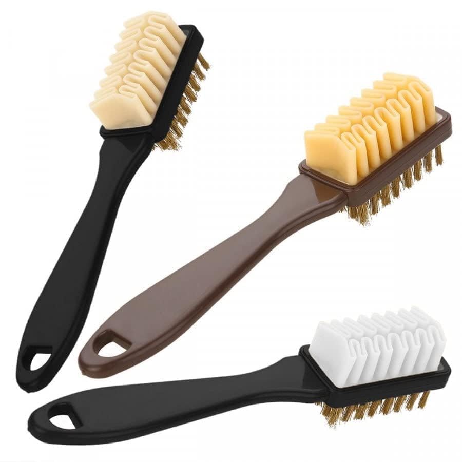SARVASHVA TRENDSSARVASHVA TRENDS Double Sided Shoes Cleaning Brush, Shoes Cleaning Scrubber, Multifunctional Shoes/Sneaker Cleaner Tool, Shoes Care Supplies & Accessories