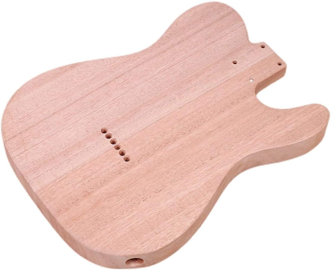 Make Your Dream Guitar Unfinished Wood Guitar Body Diy Guitar Barrel for Electric Guitars