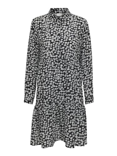 Vestido estampado blanco y negro JDY Jdypiper