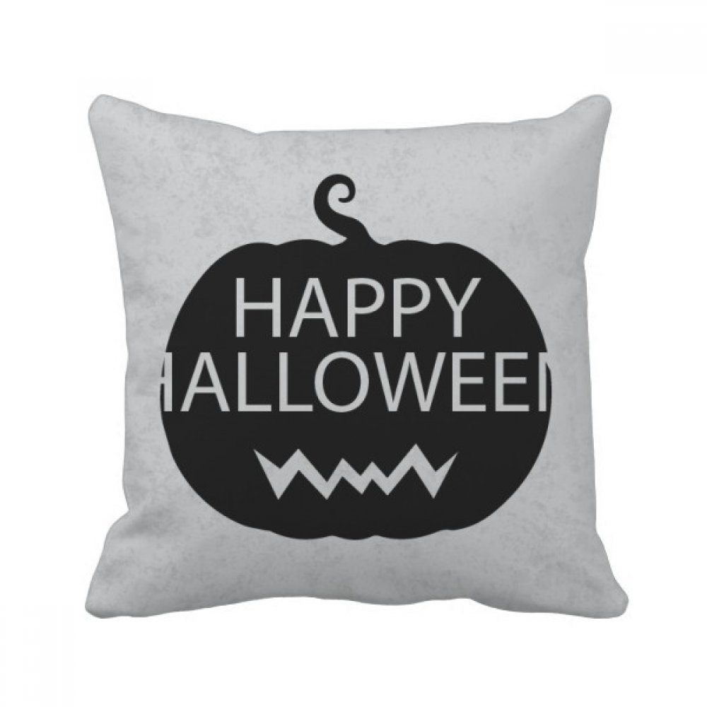 Coussin Halloween Noir Azrael rafraîchir déco salon terne 40 X 40cm