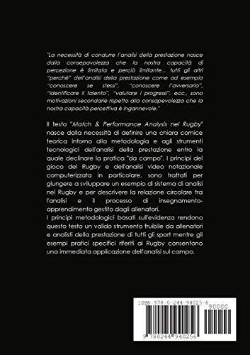 Match & Performance Analysis nel Rugby