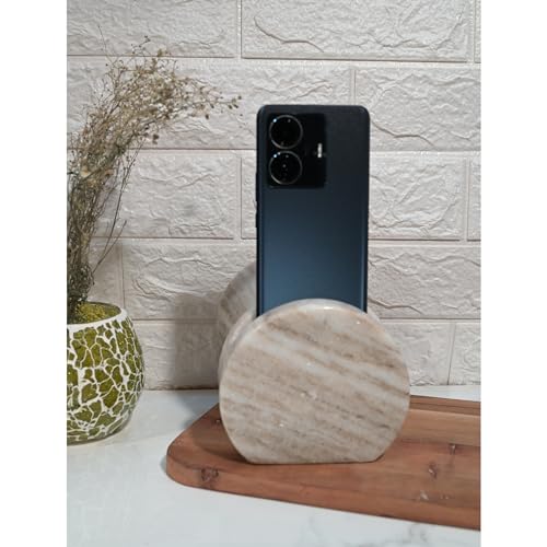 Patharwala Marble Phone Stand, Marble Speaker Sound Enhancer Tool for iPhone and Android - Image 3