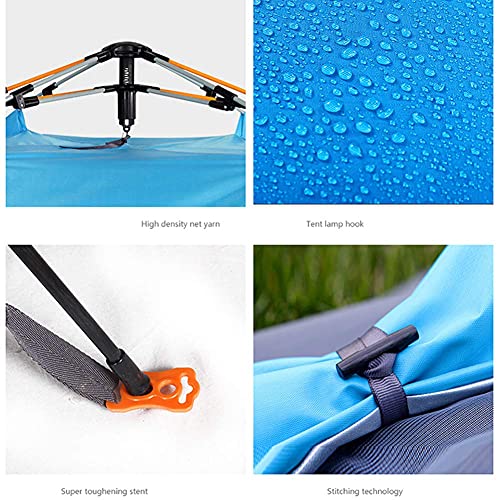 Carpa ligera para camping 3 estaciones para 2-4 personas miniatura 3
