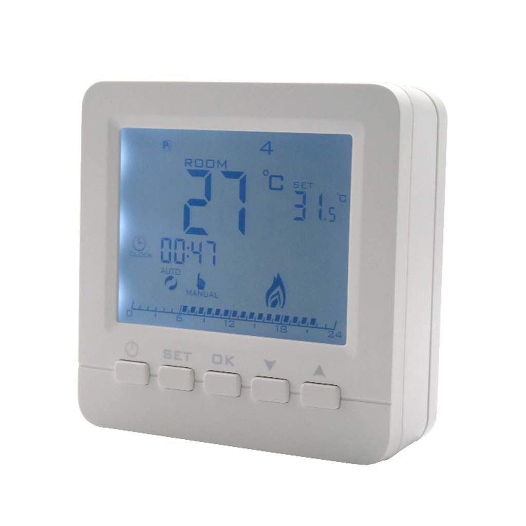Termostatos Caldera Gas Calefacción Programable Pared Termostatos De Ambiente Inalámbrico