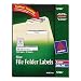 AVE5766 - Avery Self-Adhesive Laser/Inkjet File Folder Labels