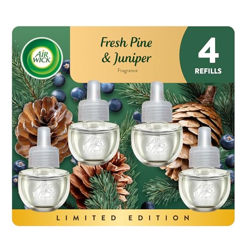 Air Wick Plug In Scented Oil Refill, Infused with Essential Oils, Plug In Air Fresheners for Home,...
