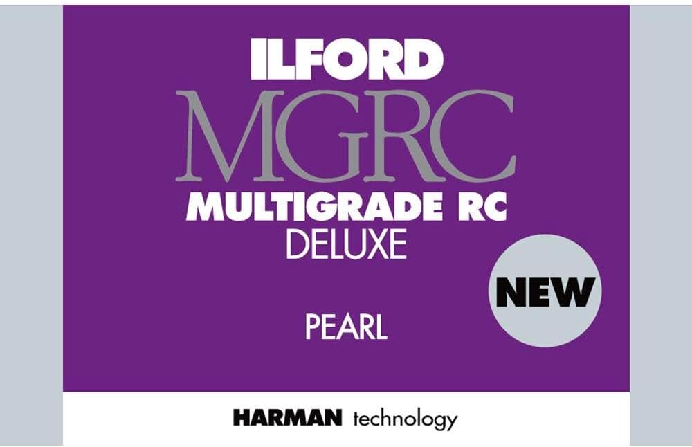 Ilford Multigrade V RC Deluxe Pearl Surface Black & White Photo Paper, 190gsm, 5x7", 250 Sheets