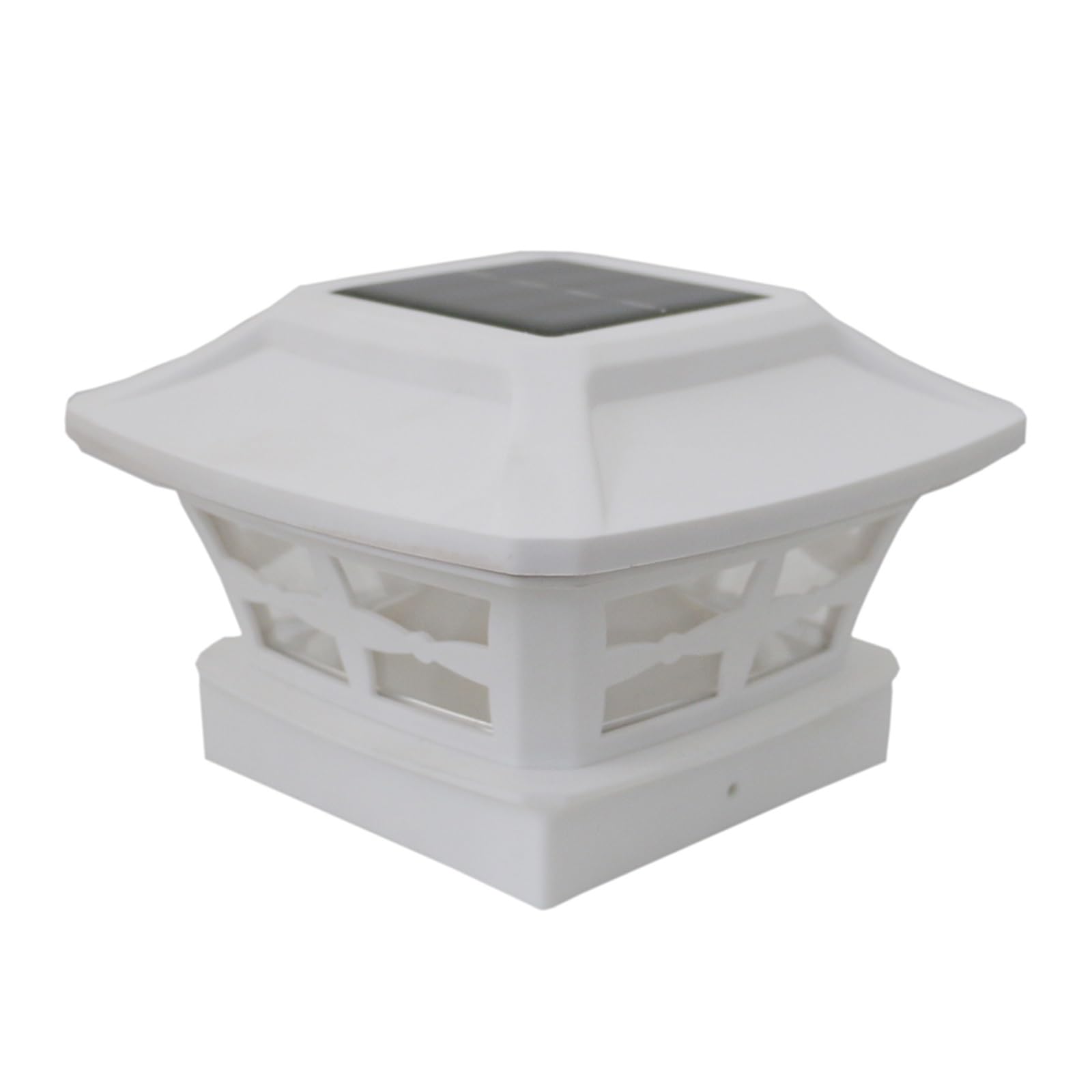 TRDEWR Solar Post Cap Deck Lamp LED Waterproof Outdoor Pillar Light Garden Fence Decorations Lighting Fixture Efficiently Utilize Sunlight