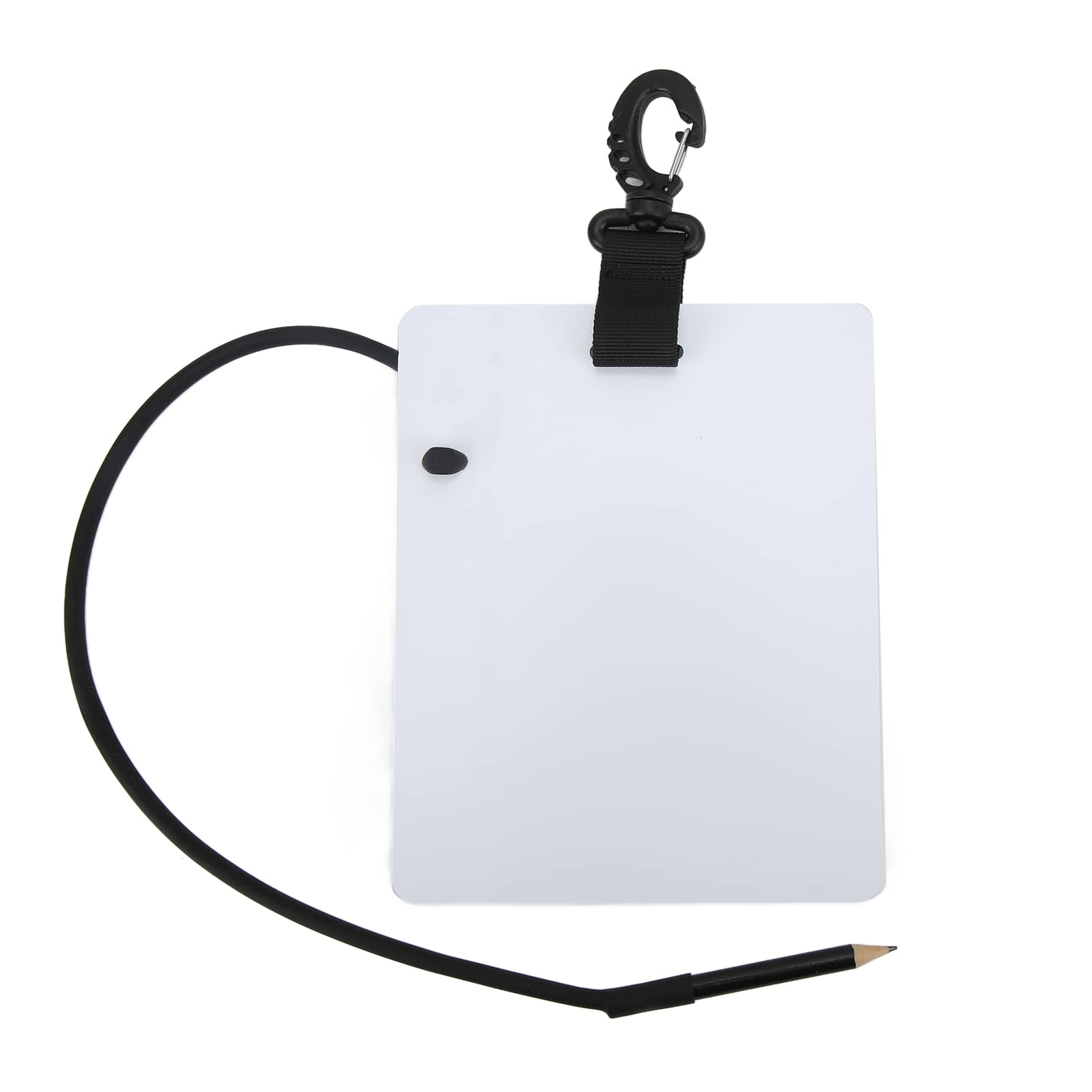 Fydun Diving Wordpad, Underwater Writing Slate Gear Board Lightweight Snorkelling Portable Compact for Swimming Communication with Pencil (Large Size 147 * 183 * 3mm)