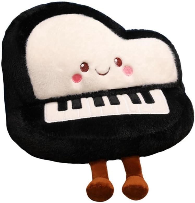 13inch Rock Star Guitar Plush Toy - Soft Stuffed Musical Instrument Throw Pillow, Cute Music-Themed Decor for Home, Bedroom, Festival Gift (Guitar B Model) image 4