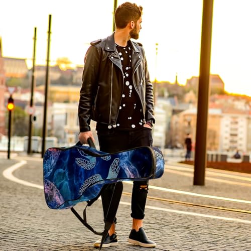 Sac pour guitare basse 109 cm souple et léger en toile imperméable - 5