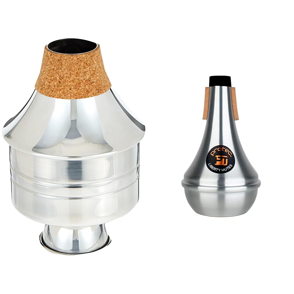 Harmon Aluminum Vintage Trumpet "Wow" Mute Excellent Condition