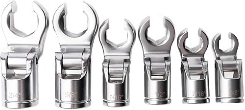 Vista 3 de 4LIFETIMELINES 3/8 pulgadas, patas de cuervo ajustables, juego de 6 piezas SAE - 3/8", 7/16", 1/2", 9/16", 5/8", 3/4