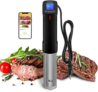 Inkbird Sous Vide Precision Cooker, 1000 Watts WIFI Sous Vide Machine Immersion Circulator ISV-100W with Recipes on Thermal Immersion Sous vide cooking Machines & APP (American Standard)