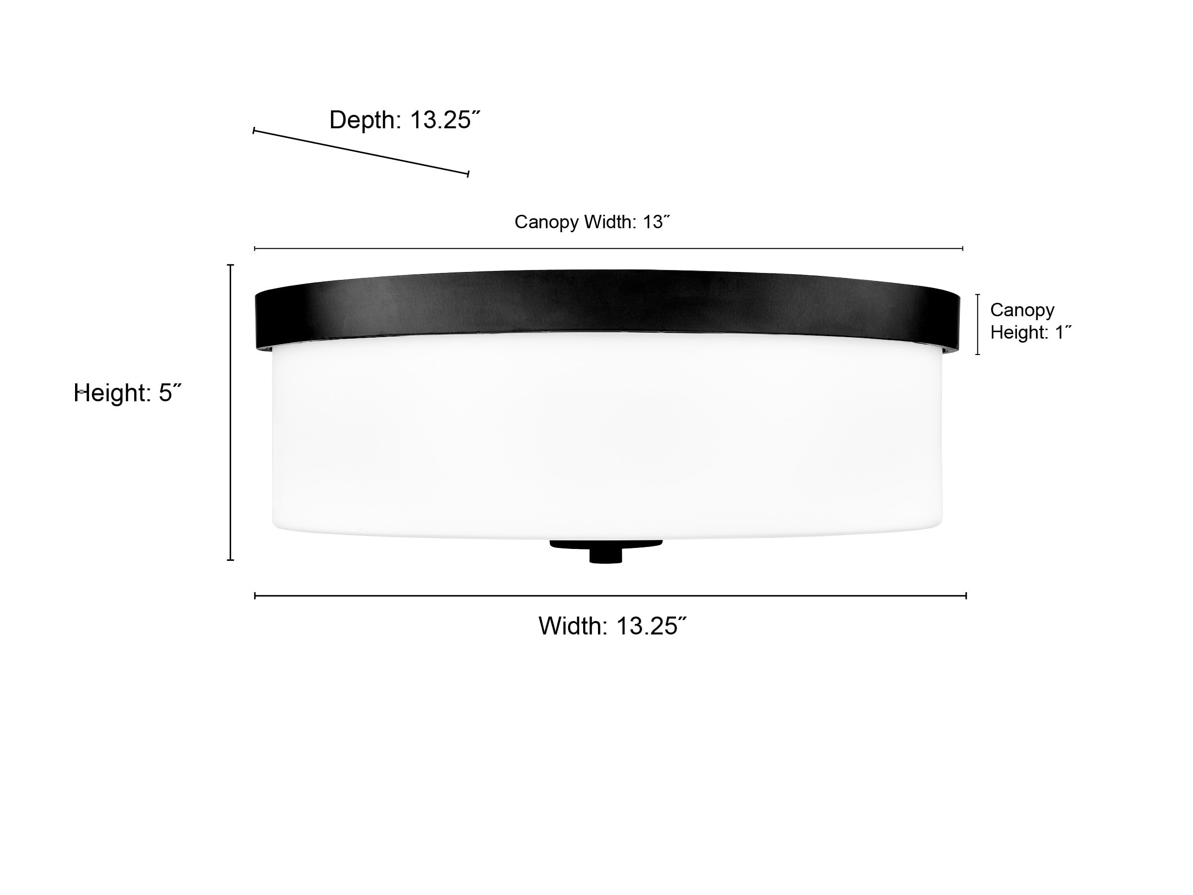 ML Lighting 214102-BN Laphia 13.25