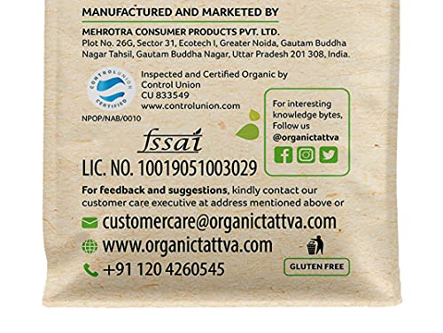 Image of ORGANIC TATTVA Urad Dal Whole White,(Pack Of 2),500 Gram