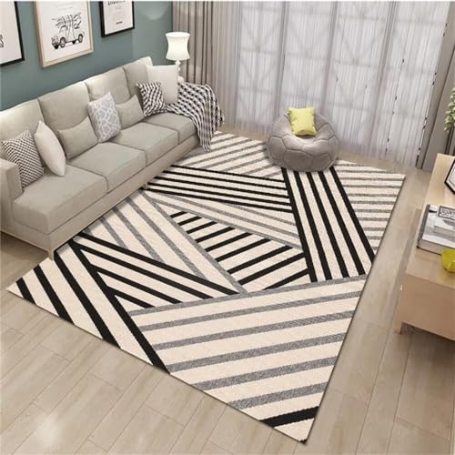 Tapis de salon minimaliste doux pour chambre de garçon et ado