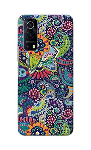 Image of Printed Hard Back Cover Case for Vivo Y53S | Vivo IQOO Z3 Back Cover (Miraculous Patterns) -1803