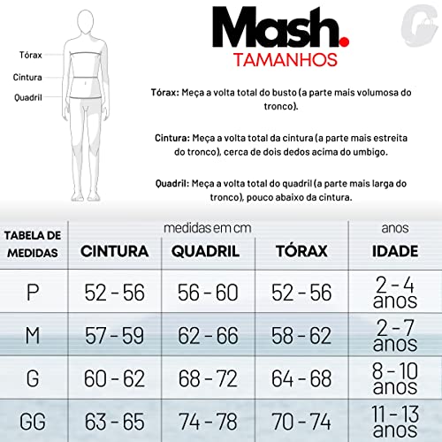 Camiseta Manga Longa Mash Infantil Com Proteção UV50+ FPS50 | Rosa (RO5) | G