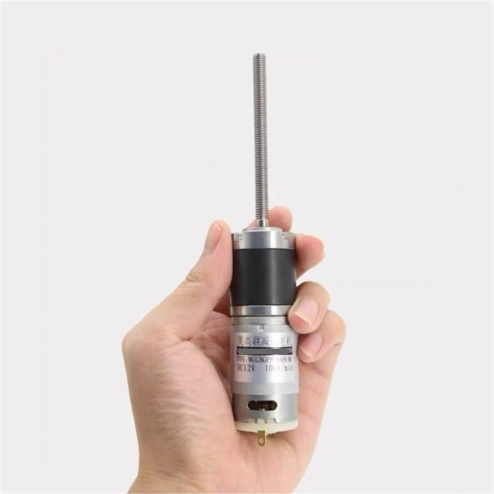 60Kg 28-395 M 6 * 75Mm Schroefdraad como motor reductor de CC 12V 24V Motor 1 Uds(320RPM_24V)