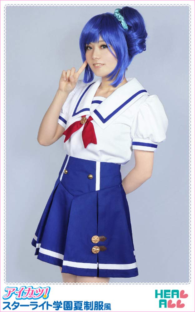 アイカツ　コスプレ　夏制服 アイカツ! 星宮いちご スターライト学園夏制服 コスプレ衣装