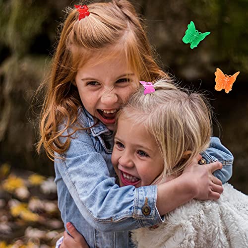 Clip per Capelli a Farfalla, 100 Pezzi Mini Clip