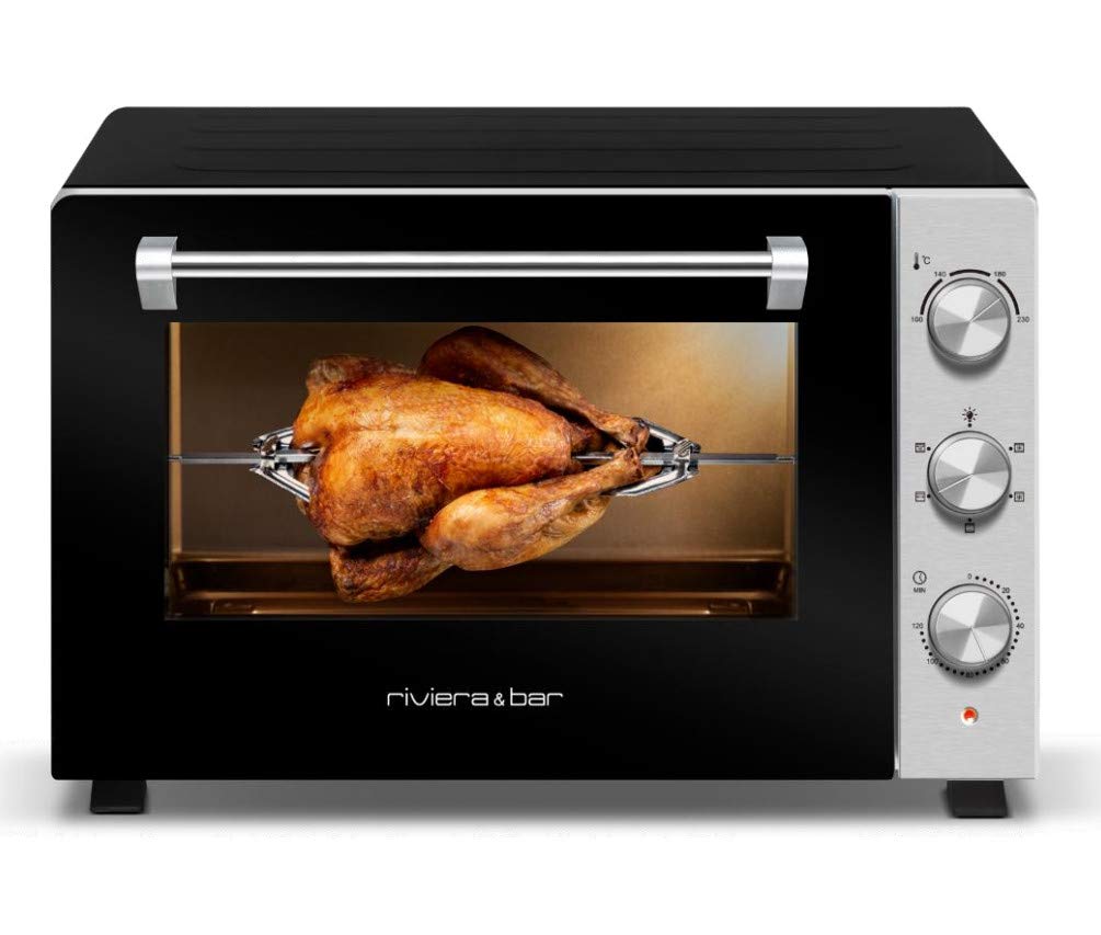 Riviera-et-Bar QFR600 Tempered Wall Oven 60 Litres