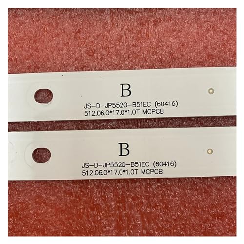 Tira de LED para AKTV5512TS kit de repuesto para retroiluminación 5