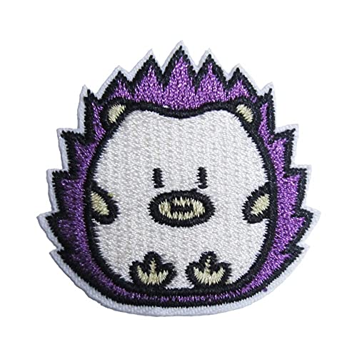 アイロンワッペン 動物 (ハリネズミ)