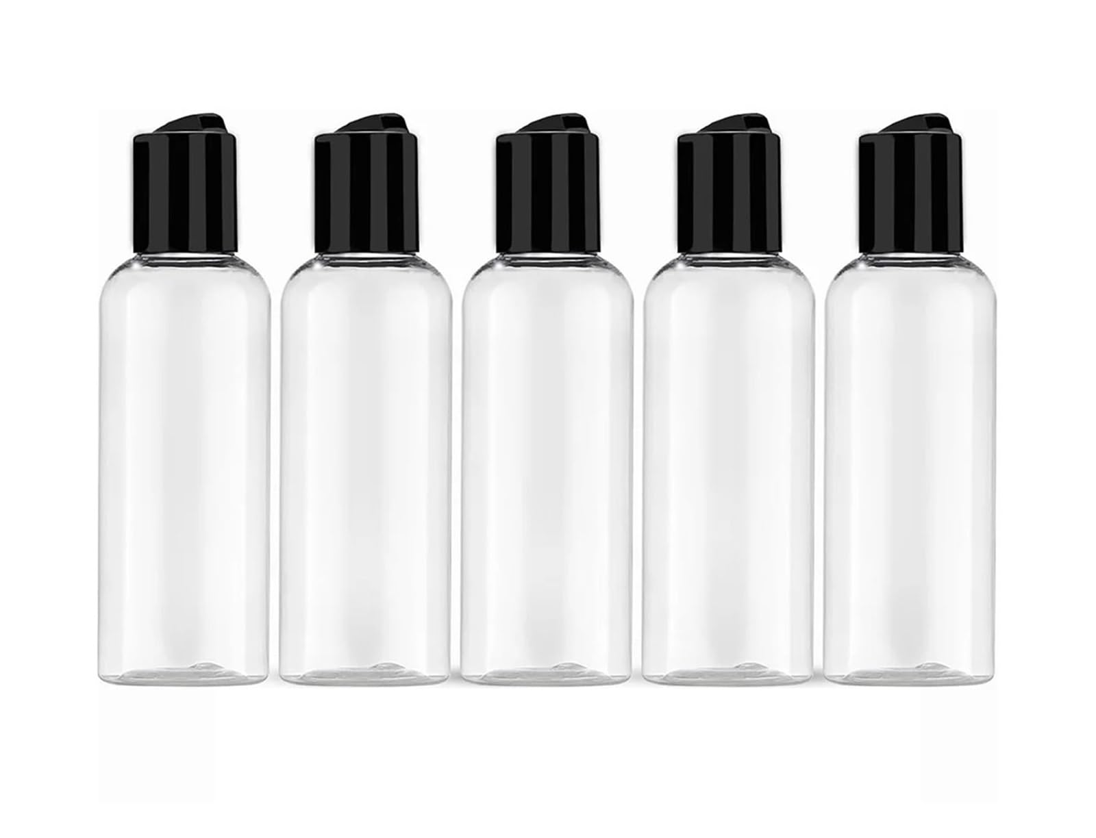UBOHUZ 10pcs 100ml Travel Portioned Bottle Set With Label Cosmetic, With Storage Bag for Toiletries