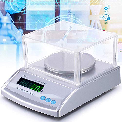 WYRMB Balance de Cuisine numérique, précision de 01 gramme, Laboratoire 300G/600G/1Kg/2Kg/3Kg/0.01G, pèse…