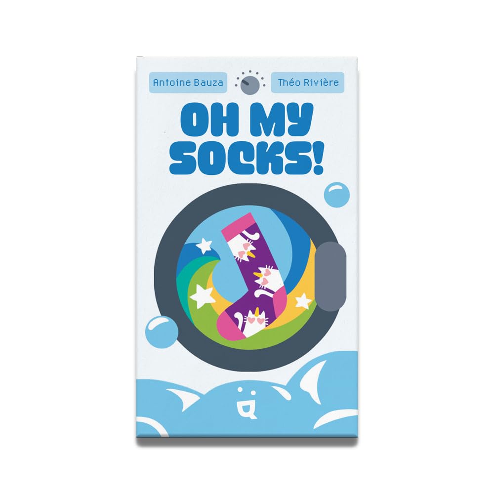 Helvetiq | Oh My Socks | Board Game | Ages 6+ | 2-5 Players | 15+ Minutes Playing Time