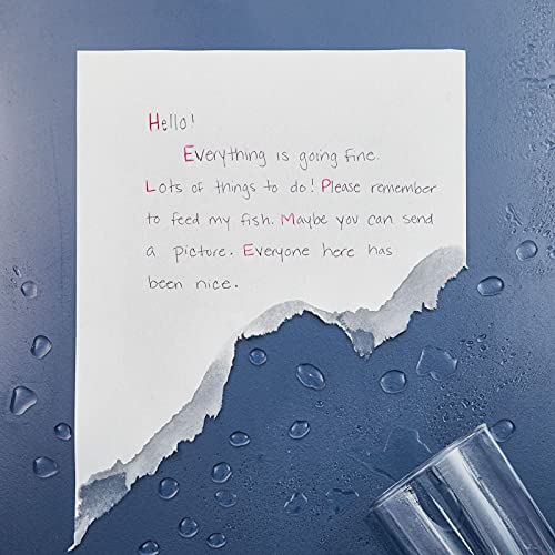 image for Juvale 30 Pack Water Soluble Paper, Dissolvable Disappearing Sheets fo