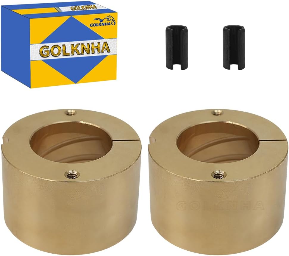 Dana 60 Kingpin Brass Bushing Kit with Hardware | Upper Kingpin Bushings Rebuild Kit for GM, Chevy, Dodge, Ford