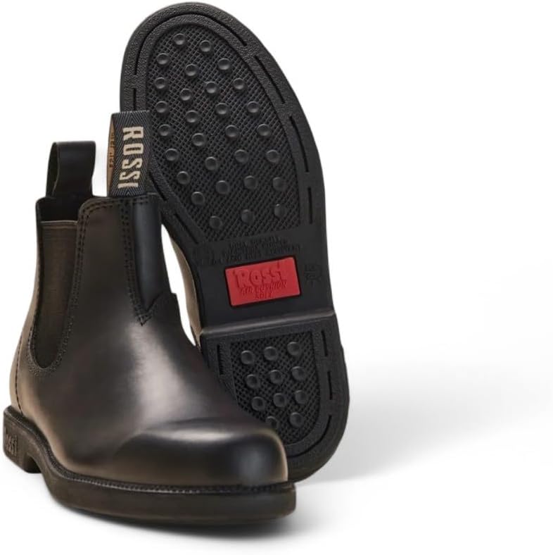 Rossi Booma 607 Leather Chelsea Australian Unisex Ankle Boots - Image 4