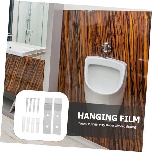 Soporte para orinal Hemobllo, soporte fijación pared, diseño ahorrador de espacio, para hombres miniatura 5