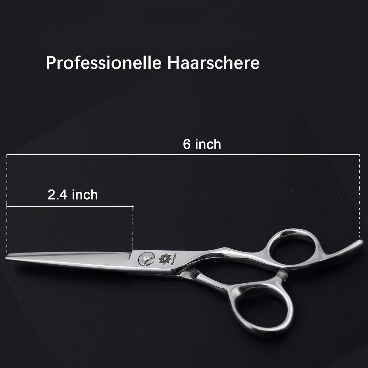 Dream Reach 6 In Haarschere Friseurschere Scharfe Haarschneideschere Japanischer Edelstahl 440C Handarbeit Extra scharfe Friseurschere präziser Schnitt Haarschnitt für Damen und Herren Bestes Geschenk