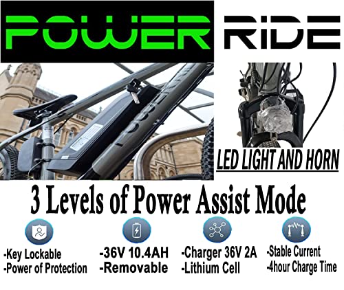 Power-Ride EAGLE Electric Mountain Bike - Image 3
