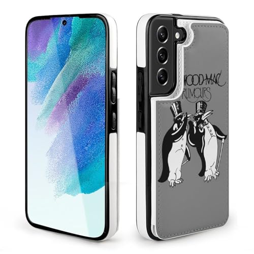 �K�p Galaxy S22 �P�[�X Fleetwood Mac �t���[�g�E�b�h�E�}�b�N �蒠�^ ���z�^�J�o�[ �J�[�h���[ �X�^���h�@�\ �ϏՌ� ��G�肪�ǂ� �h�w�� �����Y�ی� �����h�~ �S�ʕی� �� �X�}�z�ی�P�[�X Samsung Galaxy S22