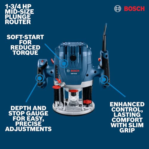BOSCH GOF13-25 1-3/4 HP Plunge Router