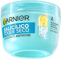 Garnier Hidratante Facial Antiacne Toque Seco com Ácido Salicílico, Uniformiza a Pele, Reduz Imperfeições e Controla a Oleosidade e Brilho por 8 Horas, 85g
