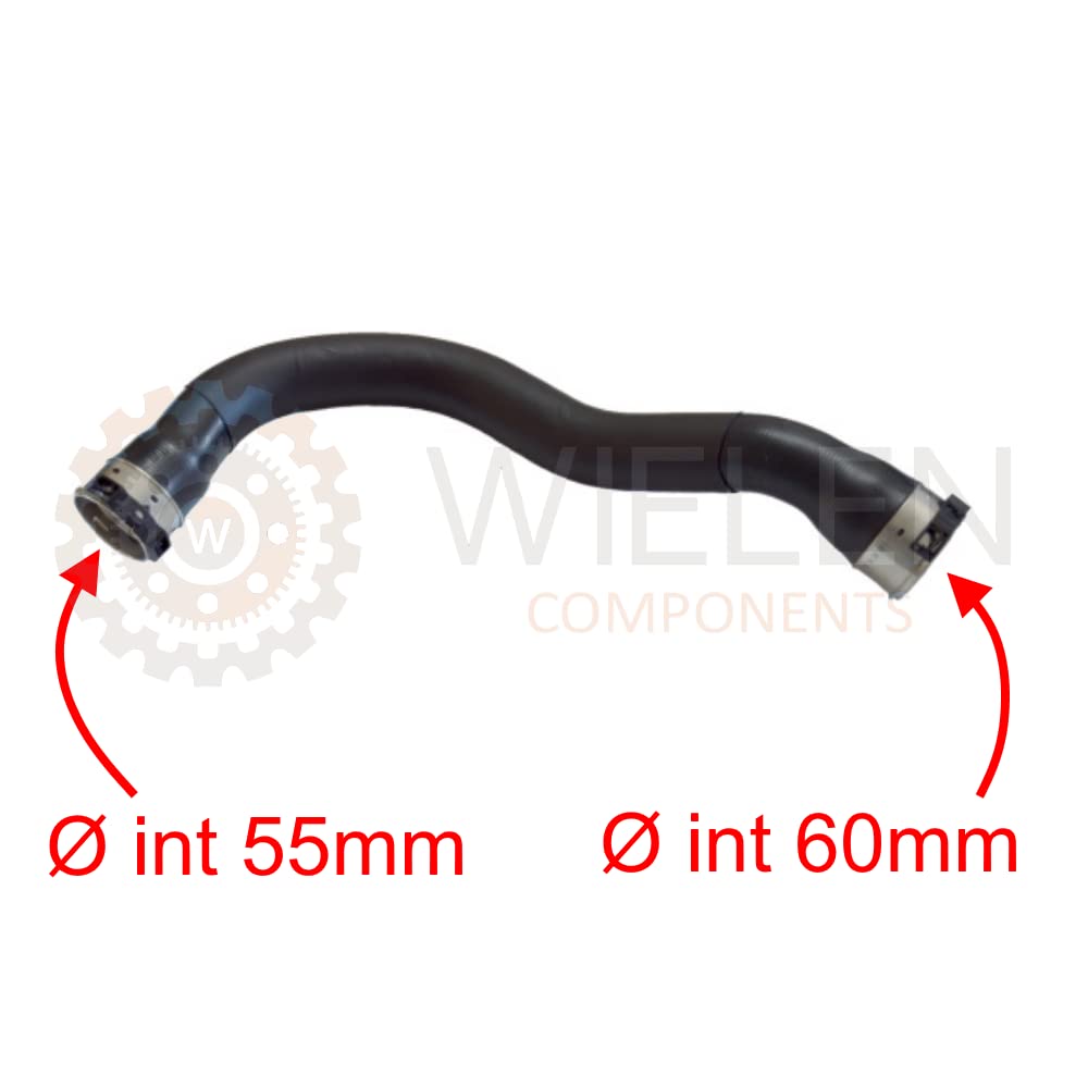 WIELEN Compatible con manguito Intercooler Tubo Turbo Aire Fiat TALENTO NISSAN NV300 OPEL VIVARO B RENAULT TRAFIC III 1.6 DCI 144606126R