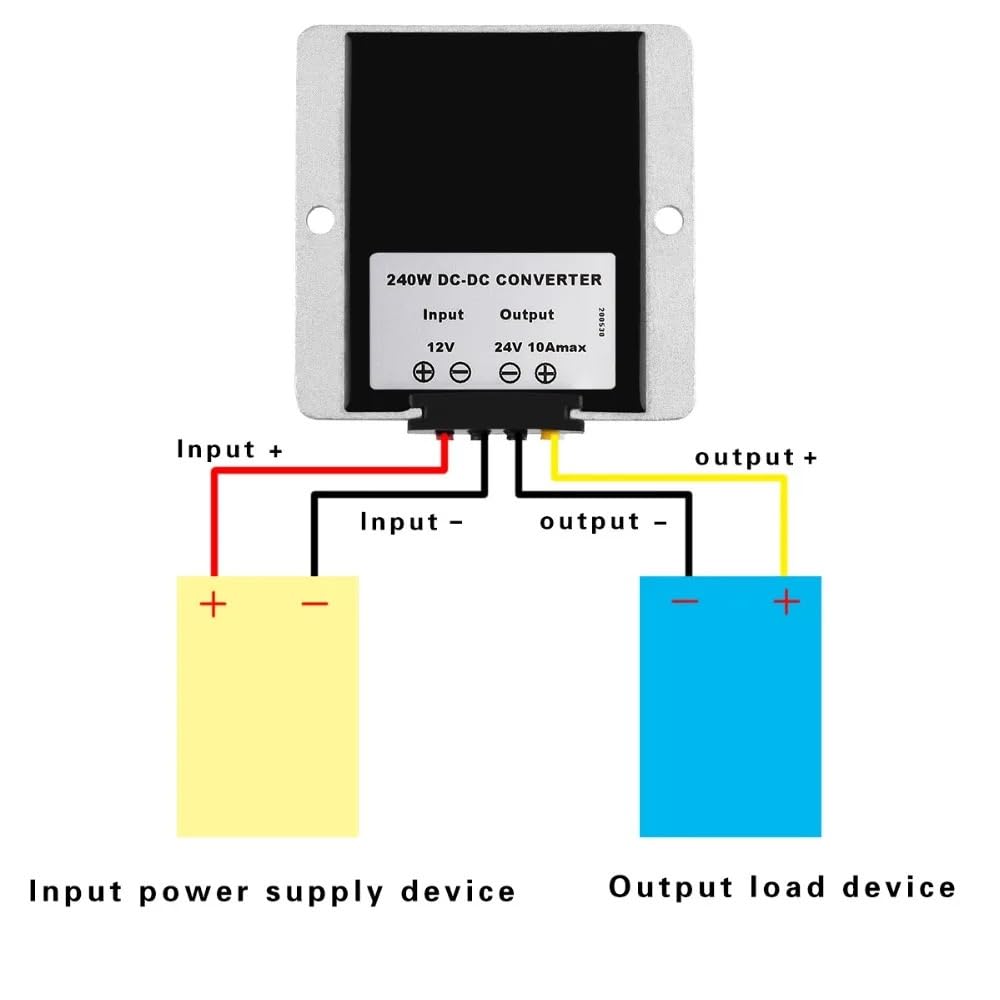 12V To 24V 10A 240W Transformer Voltage Regulator DC Converter Step Up Boost Power Supply