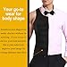 Men Body Shaper Compression Shirt Underwear Moobs Chest Binder Tummy Slimming Tank Top Vest (4XL, Black)