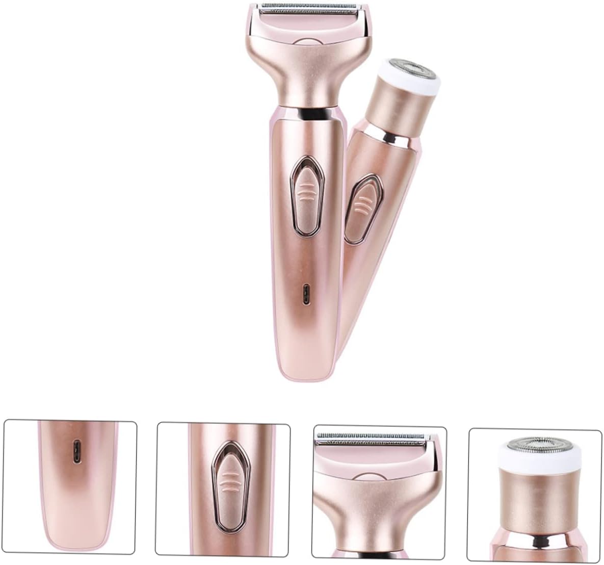 PartyKindom Shaver Hair Removal Machine Body Trimmer Painless Bikini Trimmer for Women Rechargeable Cutter Smooth Skin Experience
