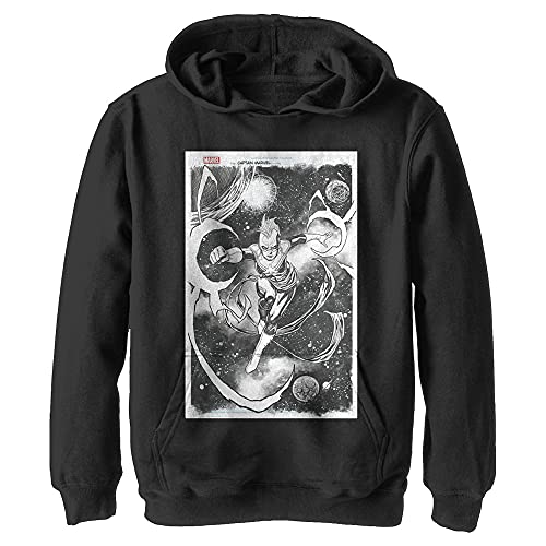 Sweat Marvel Universe garçon à capuche et col pullover en polaire